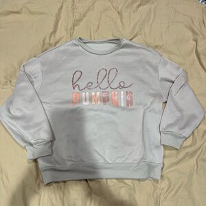 SHEIN Cream Cozy Sweatshirt